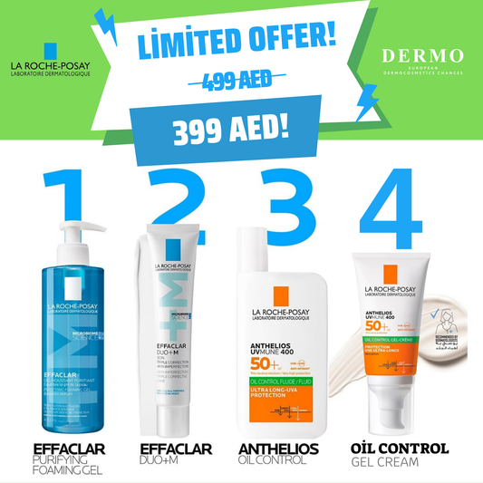 Limited Premium Skincare Bundle - 4 for Sun Protection, Acne & Repair